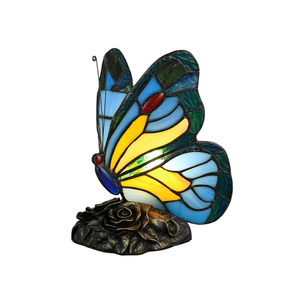 Abajur Tiffany Borboleta Nuance 21cm