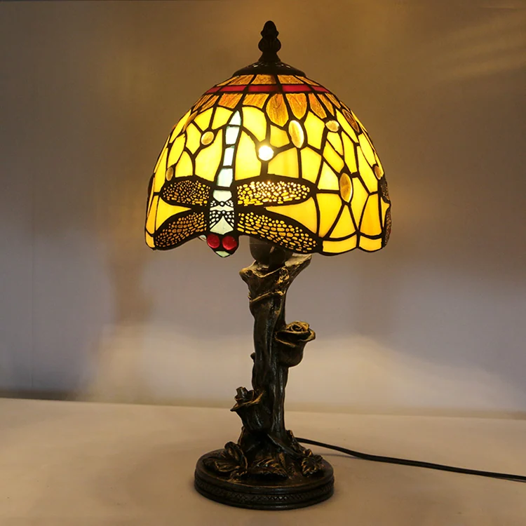 Abajur Tiffany Libélula Encantada 36cm