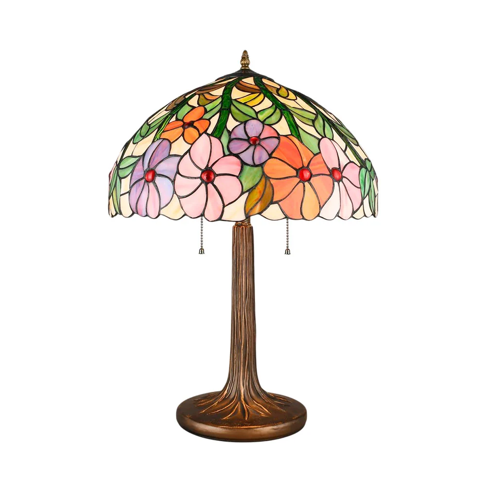 Abajur Tiffany Catedral Vitral 65cm