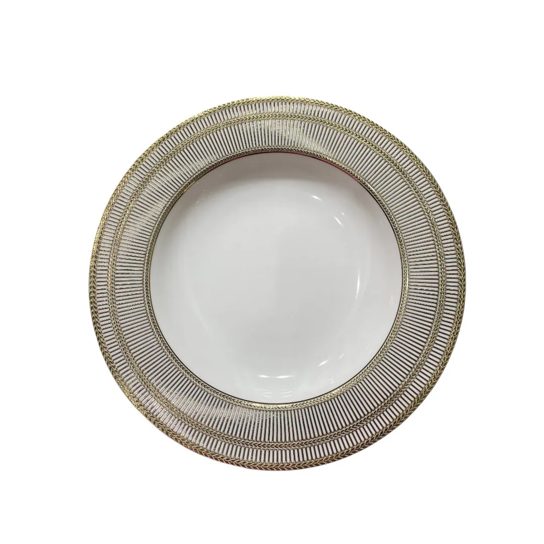 Aparelho de Jantar Filete de Ouro 32 Peças