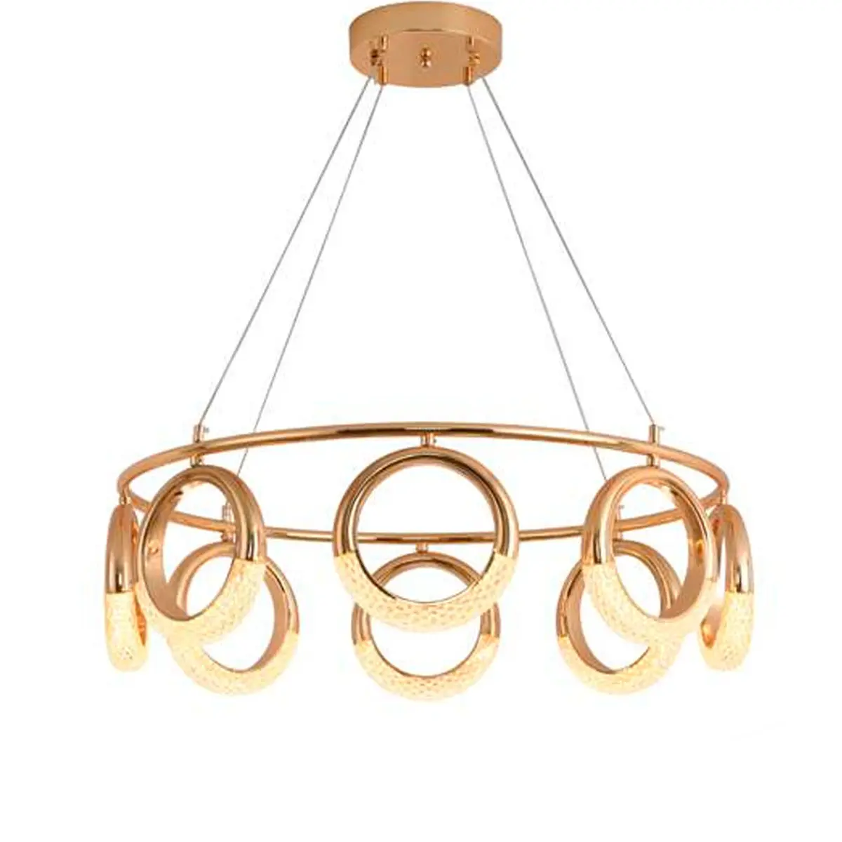 Lustre Órbita Tesla Acrílico