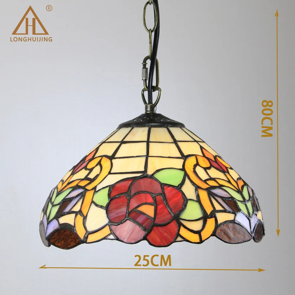 Pendente Tiffany Rosa Serenade 80cm