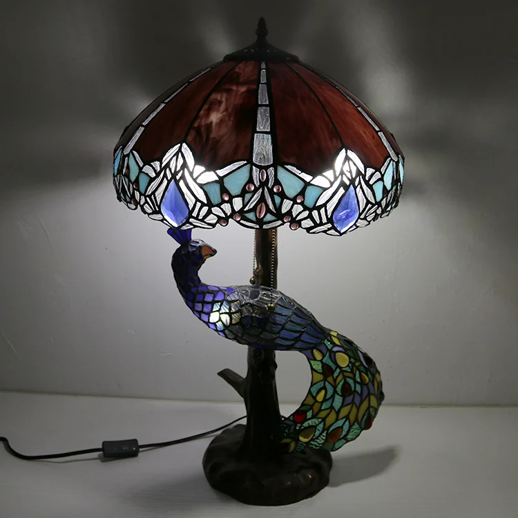 Abajur Tiffany Libélula Encantada 70cm