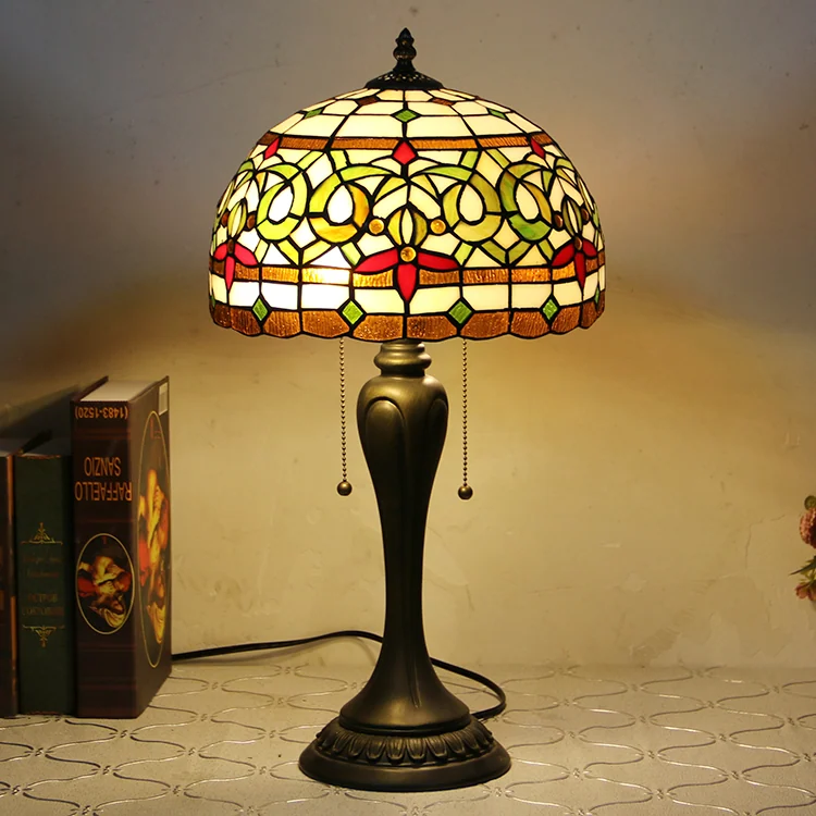 Abajur Tiffany Florescer 58cm