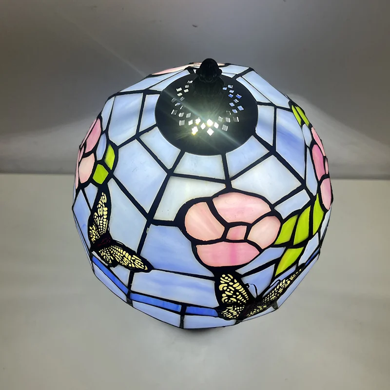 Abajur Tiffany Aurora Borboleta 36cm