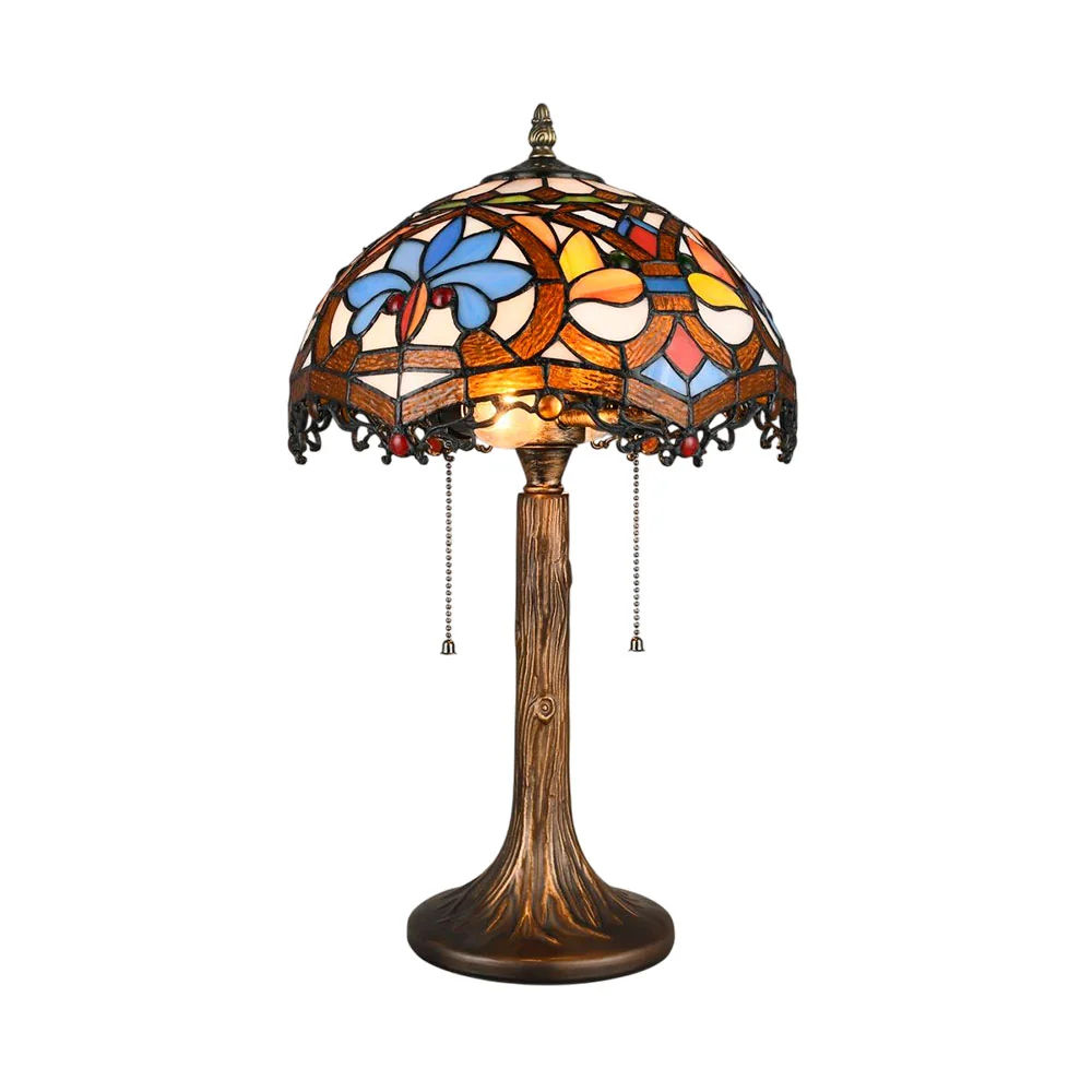 Abajur Tiffany Veneza Vitral 46cm