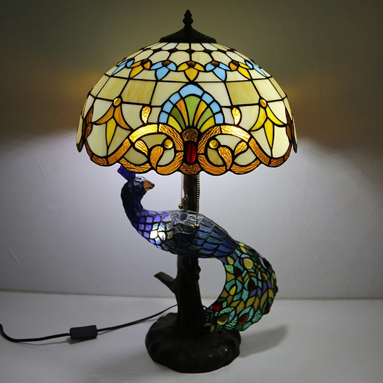 Abajur Tiffany Barroco Imperial 70cm