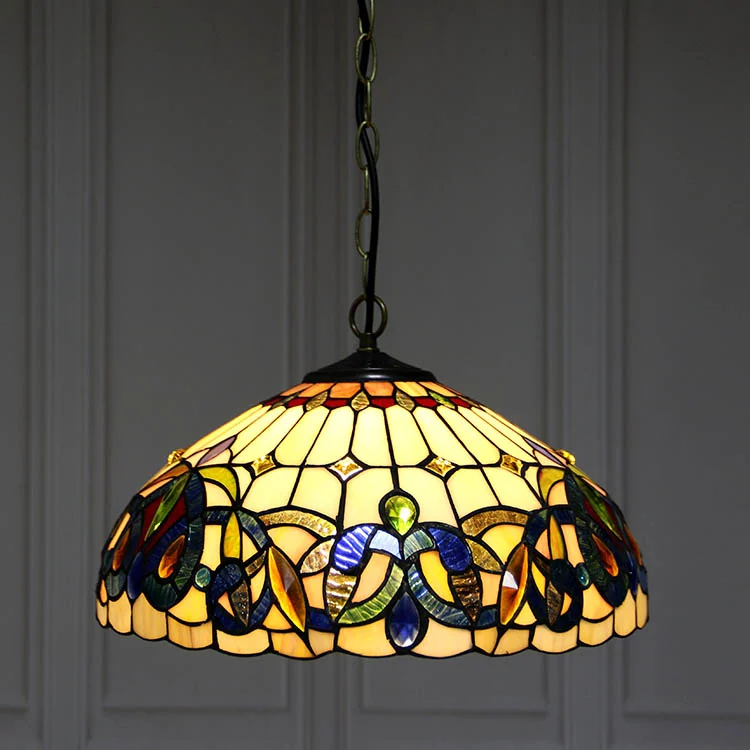 Pendente Tiffany Mistério Azul 80cm