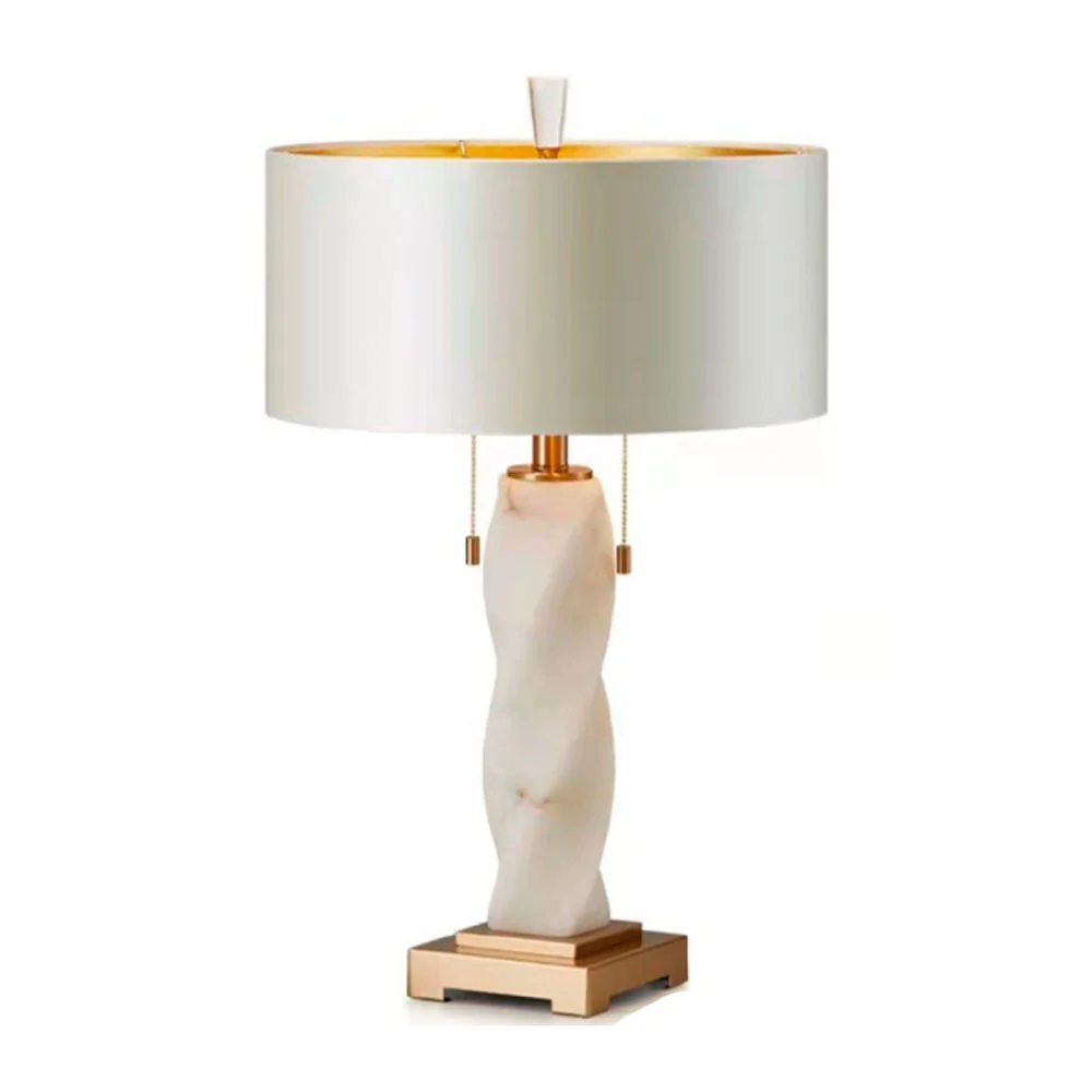 Abajur Adana Mármore & Metal 68cm
