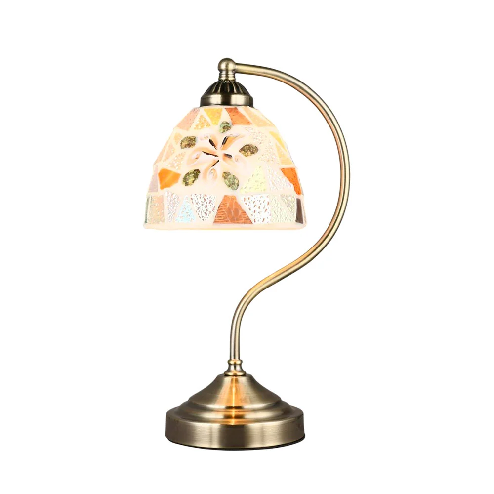 Abajur Tiffany Provence Vitral 41cm