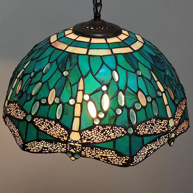 Pendente Tiffany Libélula Encantada 41cm