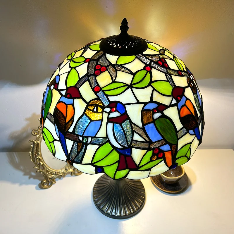 Abajur Tiffany Orvalho de Uva 60cm