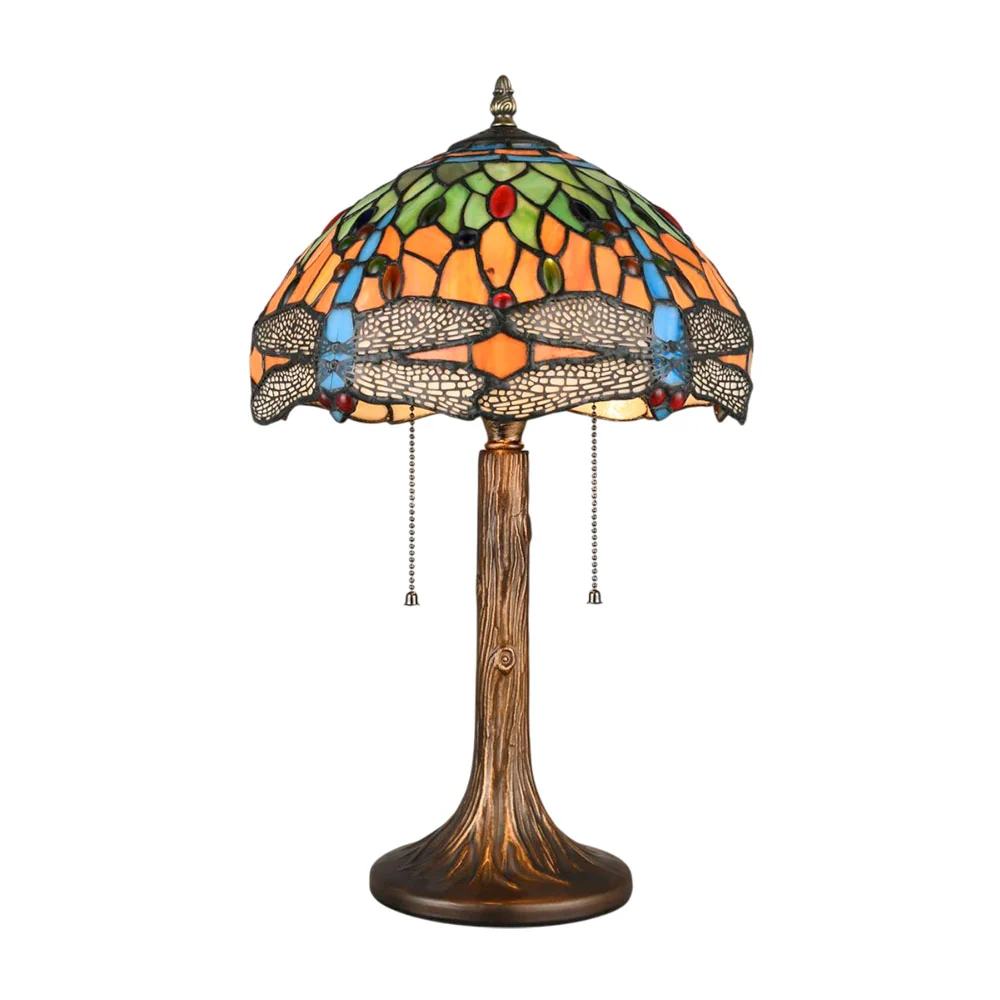 Abajur Tiffany Milano Vitral 46cm