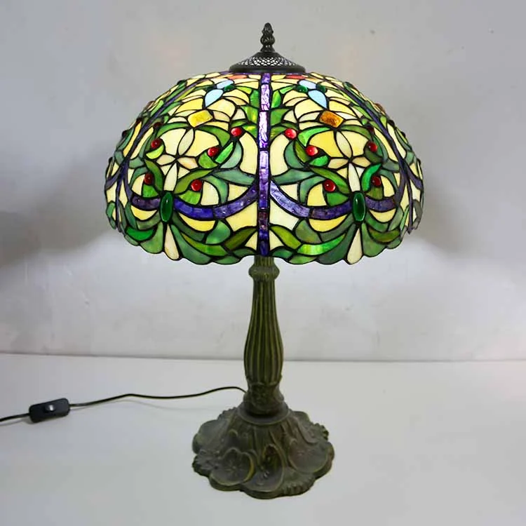 Abajur Tiffany Herança Vitoriana 60cm