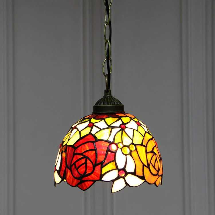 Pendente Tiffany Flora 80cm