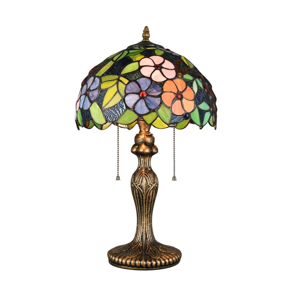 Abajur Tiffany Florença Vitral 46cm
