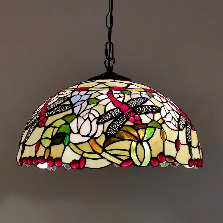 Pendente Tiffany Libélula Safira 80cm