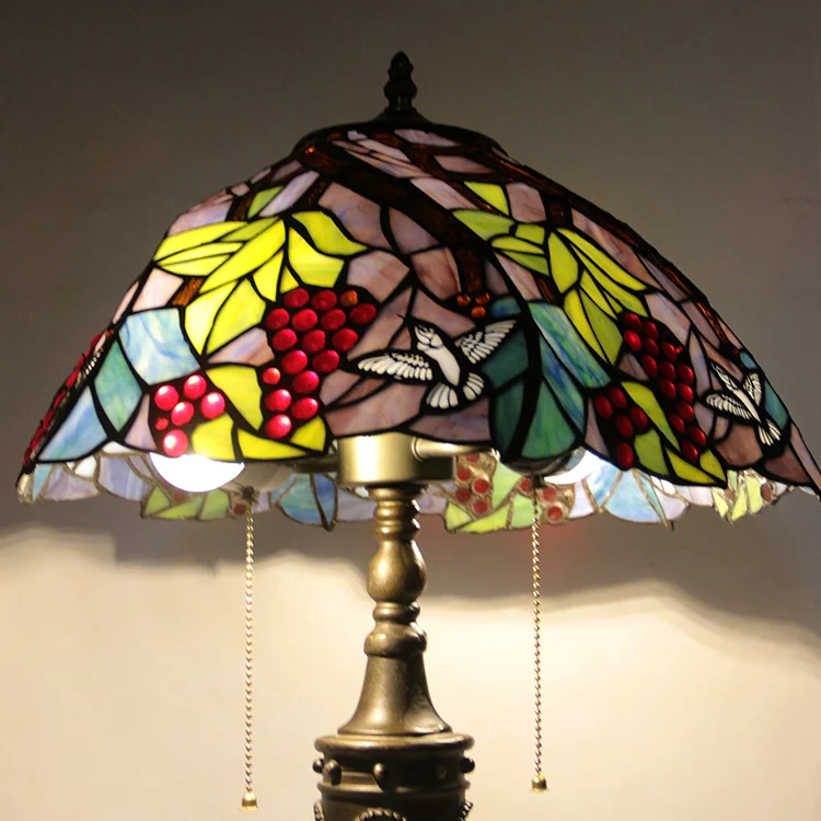 Abajur Tiffany Doce Uva 65cm