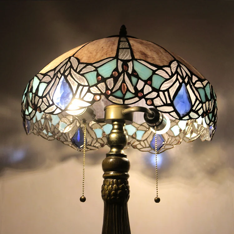 Abajur Tiffany Orvalho de Libélulas 65cm
