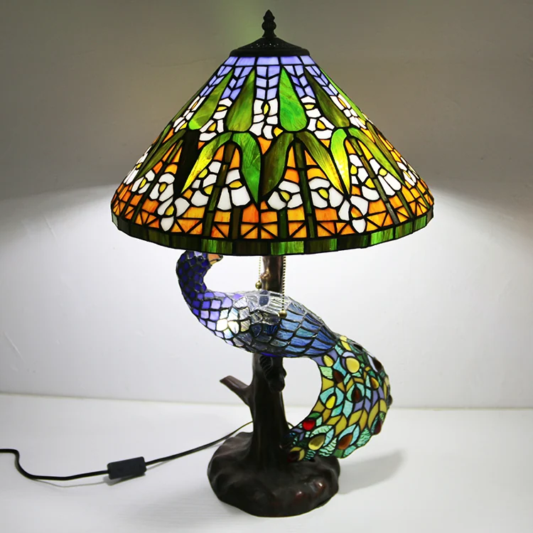 Abajur Tiffany Cone Lux 70cm