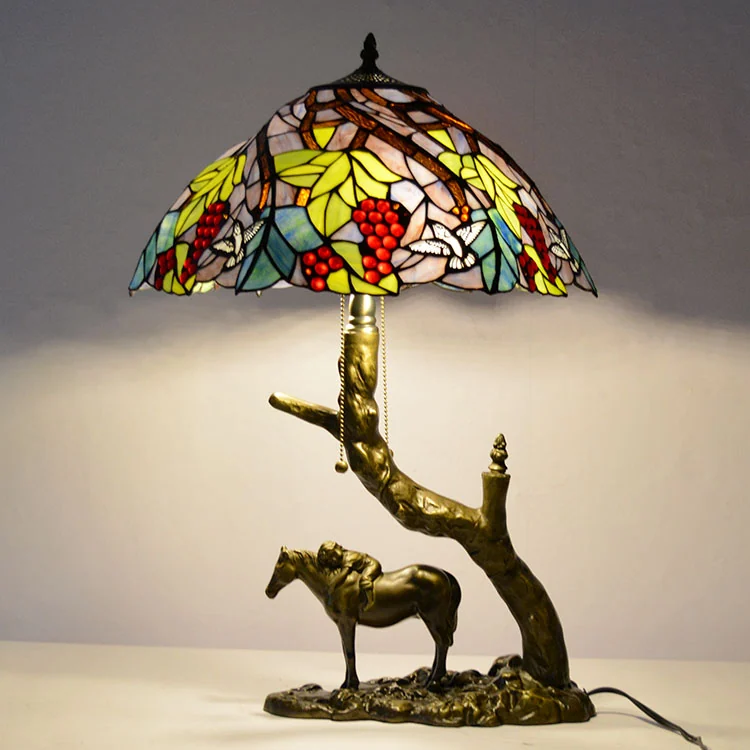 Abajur Tiffany Vinhedo 62cm