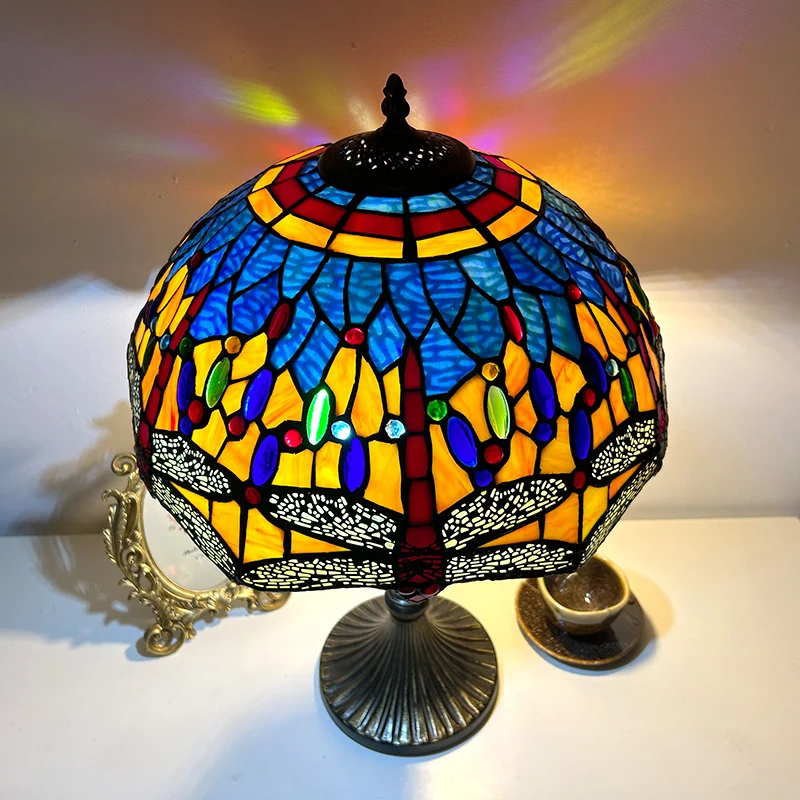 Abajur Tiffany Libélula 60cm