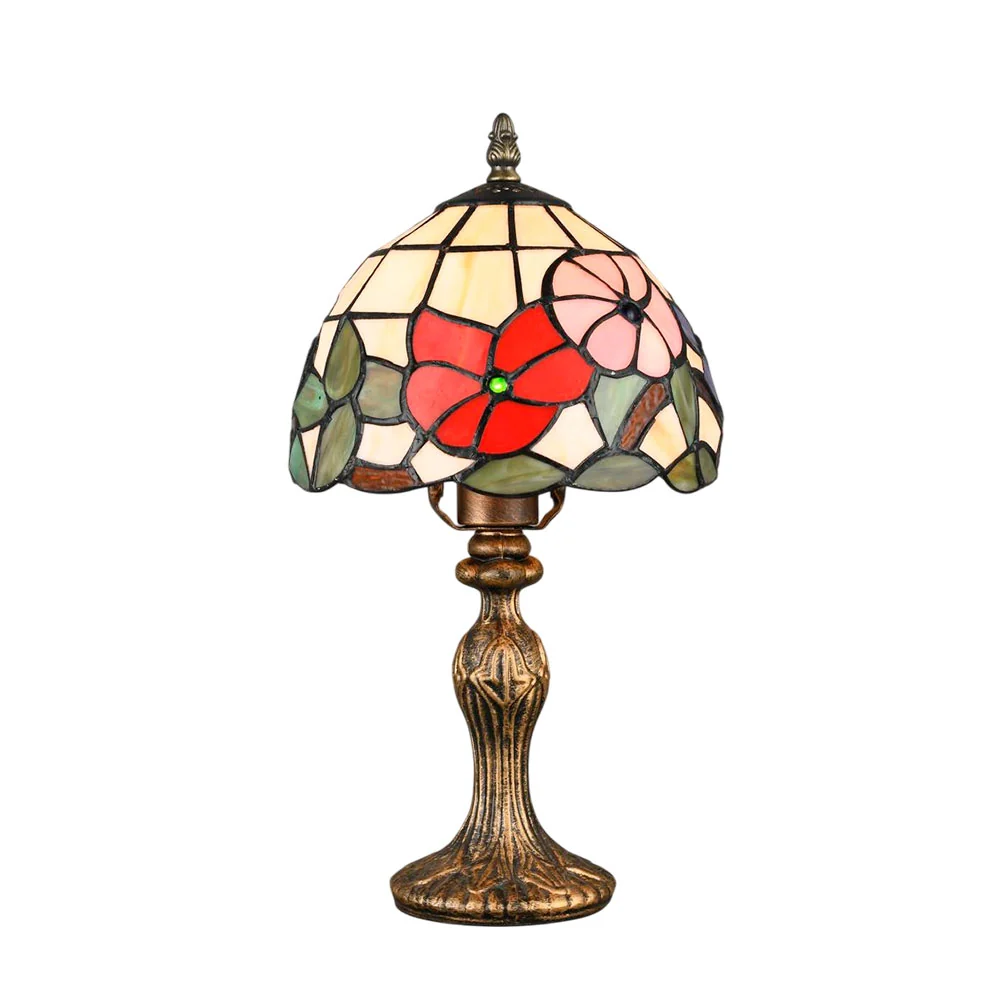 Abajur Tiffany Carnaval Vitral 38cm