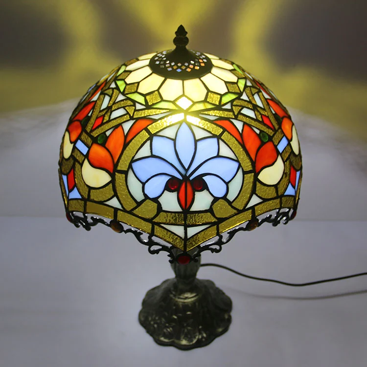 Abajur Tiffany Barroco Imperial 46cm