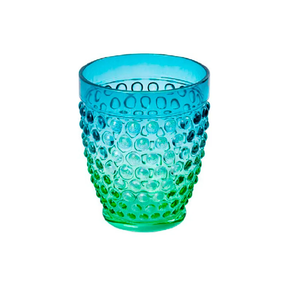Jogo 6 Copos Maré Verde e Azul 400 ml