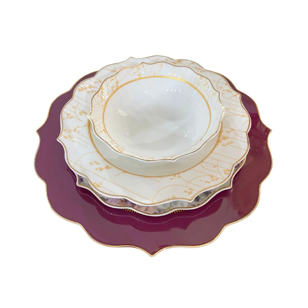 Aparelho de Jantar Porcelana Essenza 24 Peças
