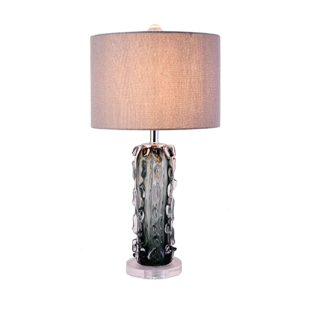 Abajur Tácio Cristal Lapidado 67cm