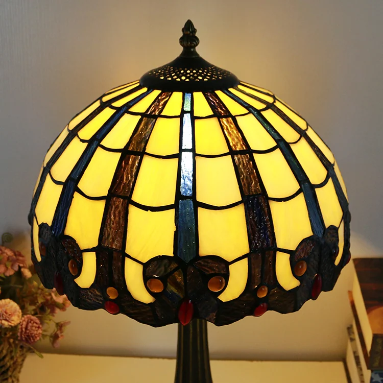 Abajur Tiffany Art Nouveau 46cm