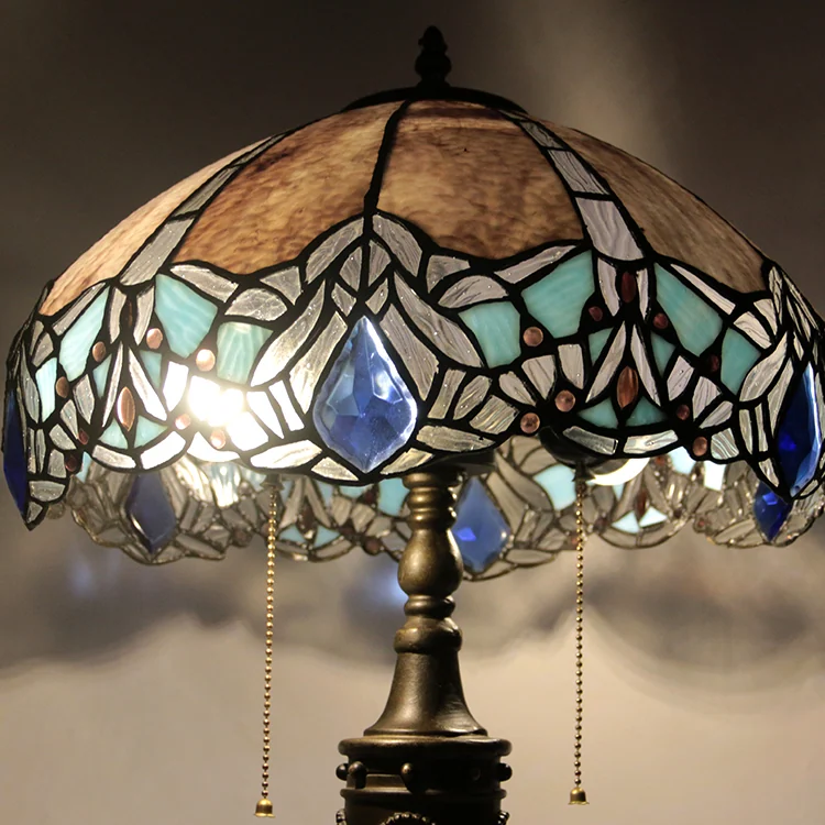 Abajur Tiffany Libélula Rubi 65cm
