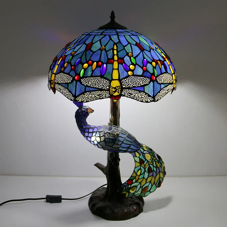 Abajur Tiffany Oceano Tranquilo 70cm