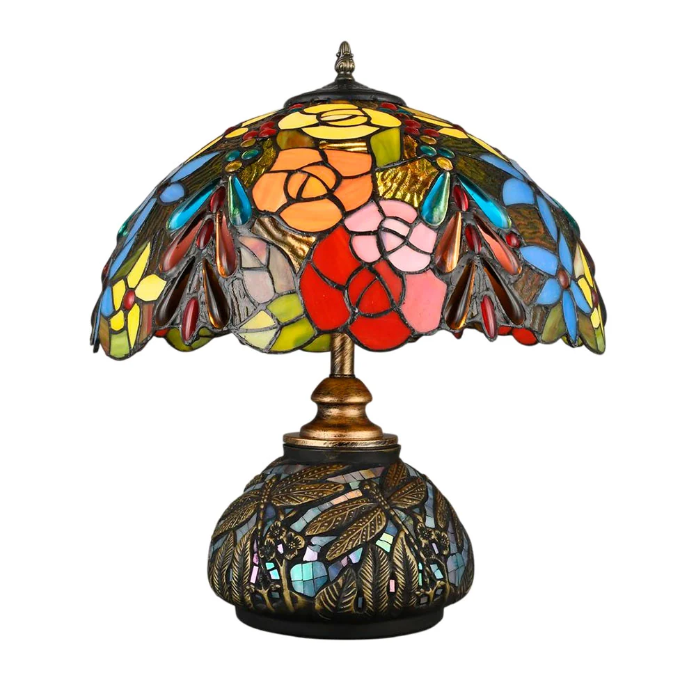 Abajur Tiffany Prisma Vitral 65cm