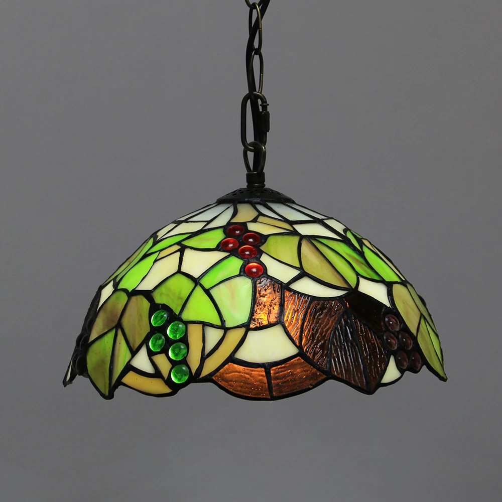 Pendente Tiffany Folhas Outonais 79cm