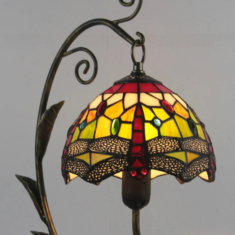 Abajur Tiffany Libélula Rubi 60cm