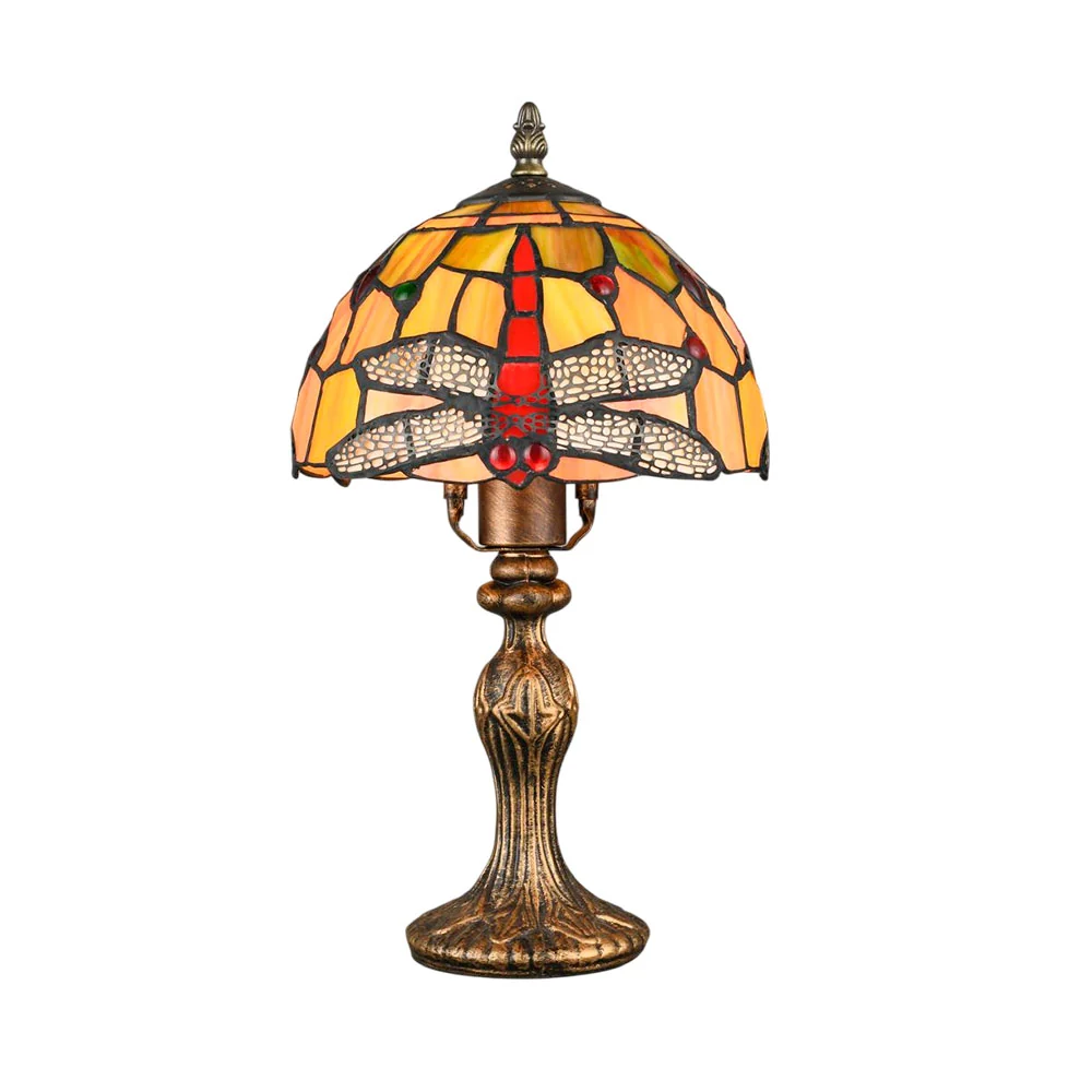 Abajur Tiffany Sevilha Vitral 38cm